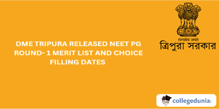 Tripura NEET PG 2024 Counselling: Round-1 Merit List and Choice Filing Dates Released